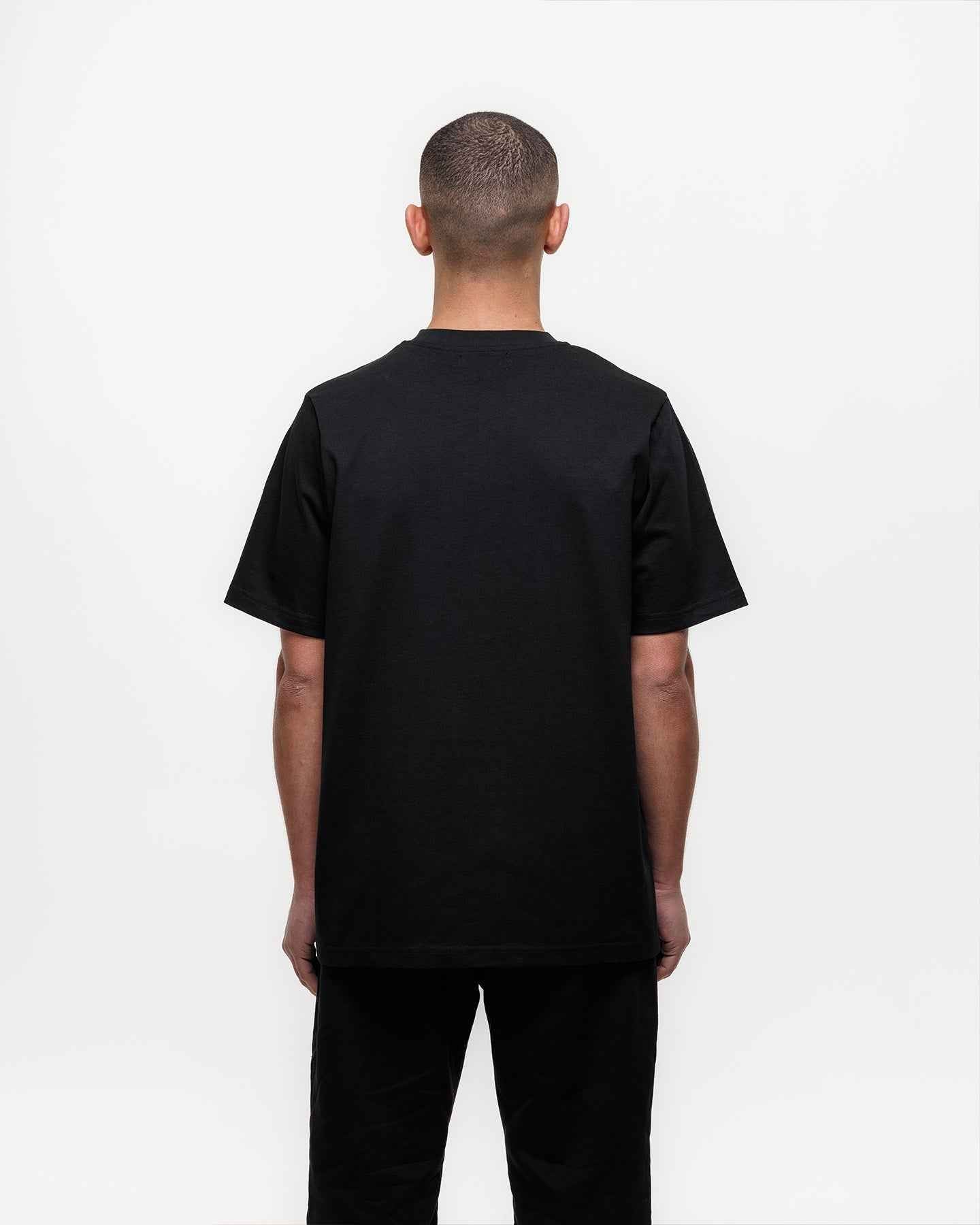 Magiri St. Tropez Printed T-Shirt in Black