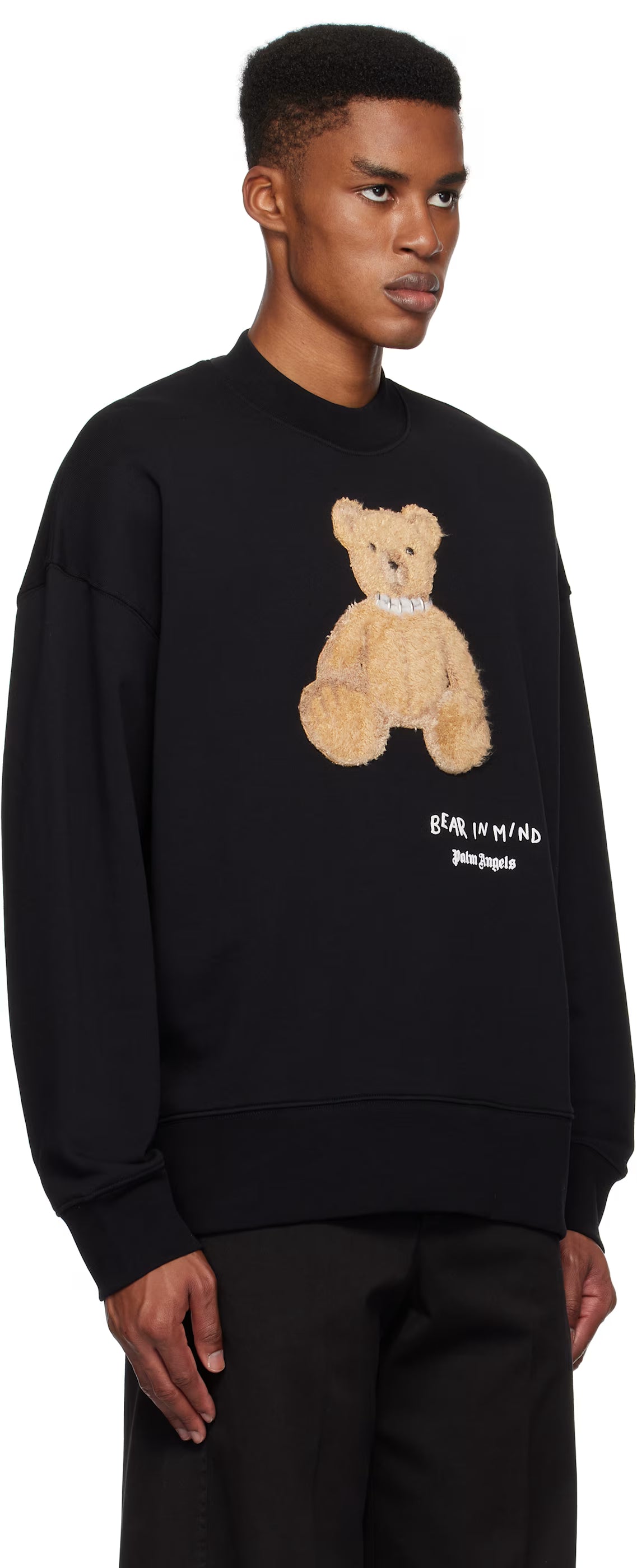 Black 'Bear In Mind' Sweatshirt