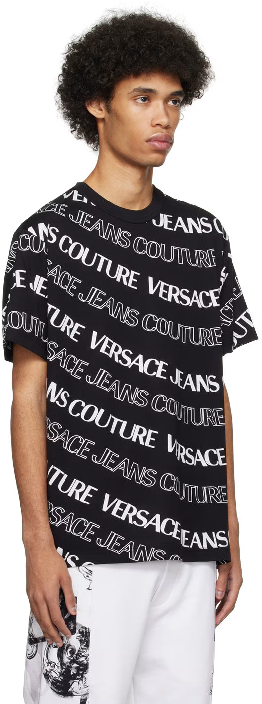 Black Jacquard T-Shirt