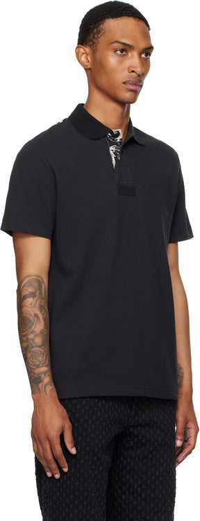 Black Outline Barocco Polo