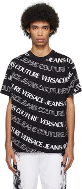 Black Jacquard T-Shirt