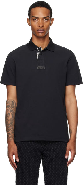 Black Outline Barocco Polo