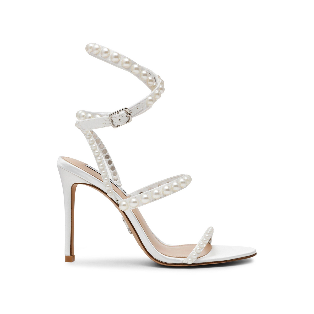 Teena Sculpted Heel Ankle Strap Heeled Sandals