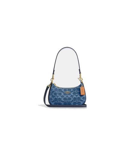 Teri Mini Crossbody Bag In Signature Denim