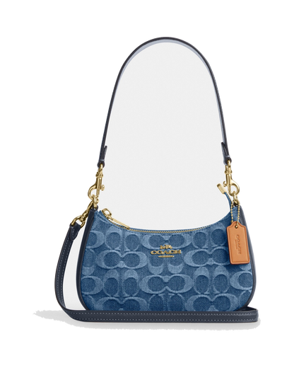 Teri Mini Crossbody Bag In Signature Denim