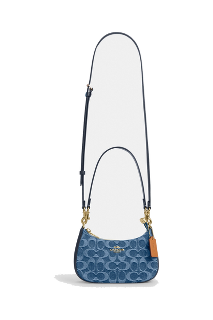 Teri Mini Crossbody Bag In Signature Denim