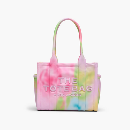 The Blurred Floral Medium Puffy Nylon Tote Bag