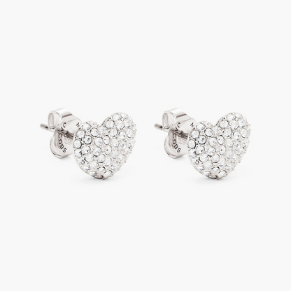 The Heart Pave Earrings