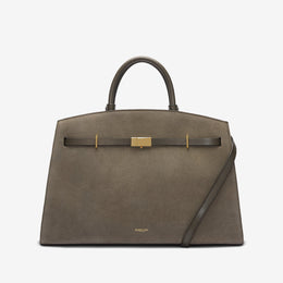 DeMellier The Hudson deep olive suede & deep olive smooth