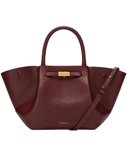 The Midi New York -  Burgundy Small Grain