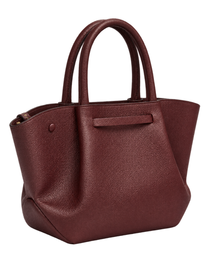 The Midi New York -  Burgundy Small Grain