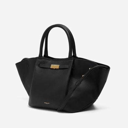 DeMellier The Midi New York black small grain