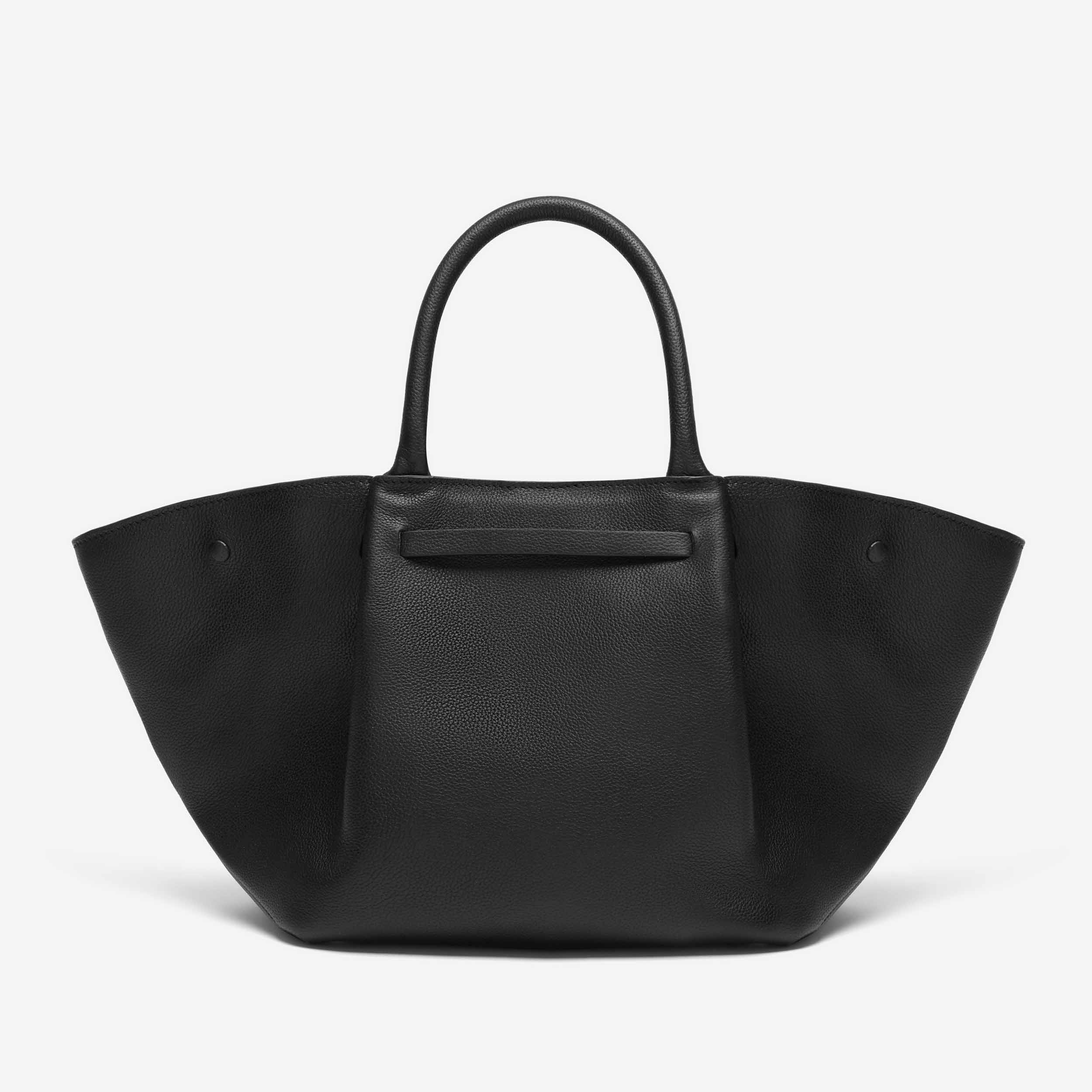 DeMellier The Midi New York black small grain