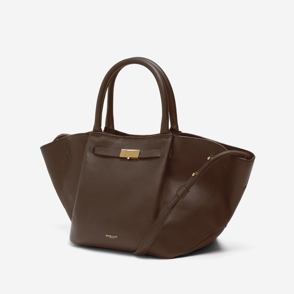 DeMellier The Midi New York mocha small grain