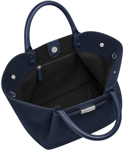 The Midi New York - Midnight Blue Suede