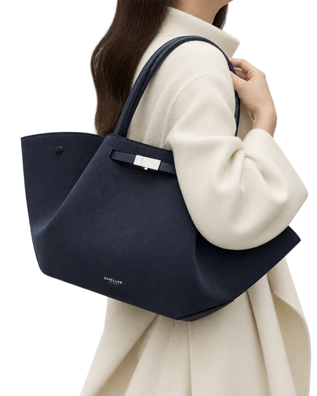 The Midi New York - Midnight Blue Suede