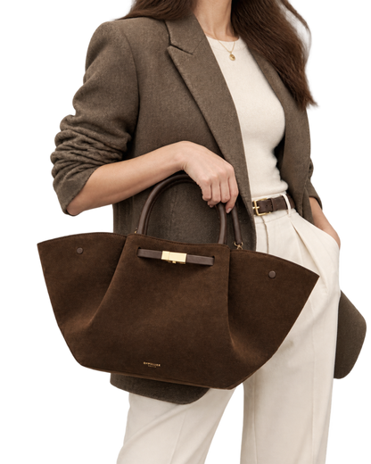 The Midi New York -  Mocha Suede & Mocha Smooth