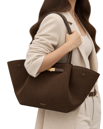 The Midi New York -  Mocha Suede & Mocha Smooth