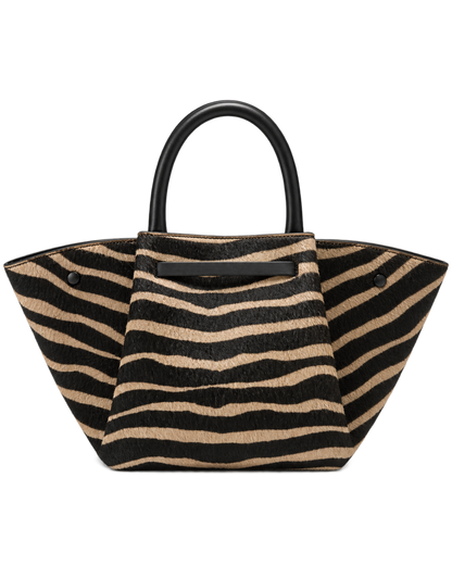 The Midi New York - Zebra-Effect Hair Calf