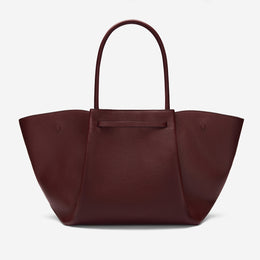 DeMellier The New York burgundy small grain