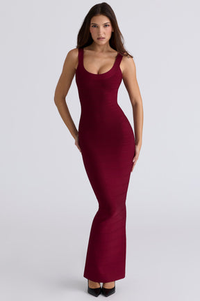 The OG ruby bandage maxi dress