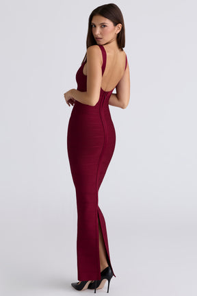 The OG ruby bandage maxi dress