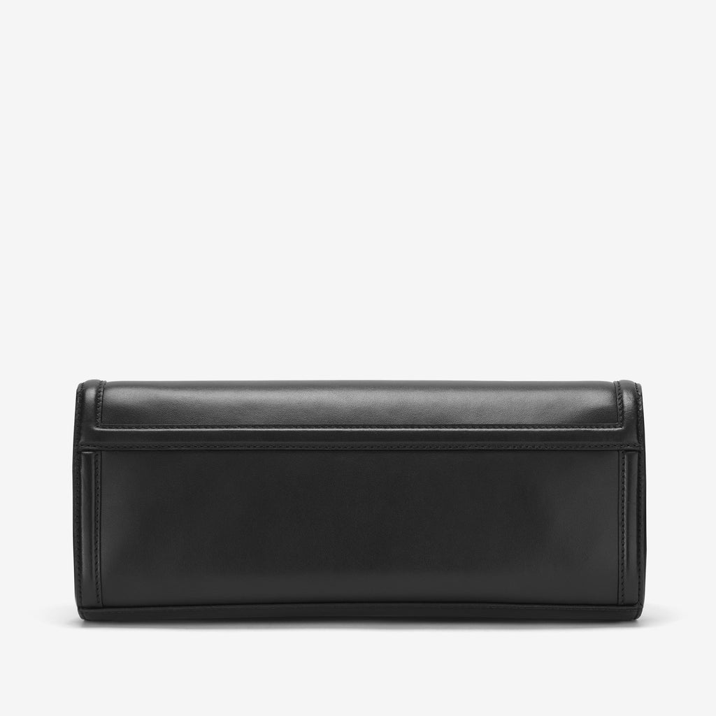 DeMellier The Paris Clutch black smooth