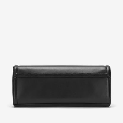 DeMellier The Paris Clutch black smooth