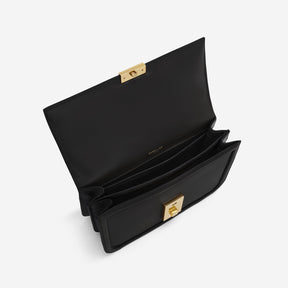 DeMellier The Paris Crossbody black smooth