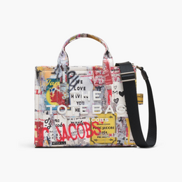 The Pop Americana Canvas Medium Tote Bag