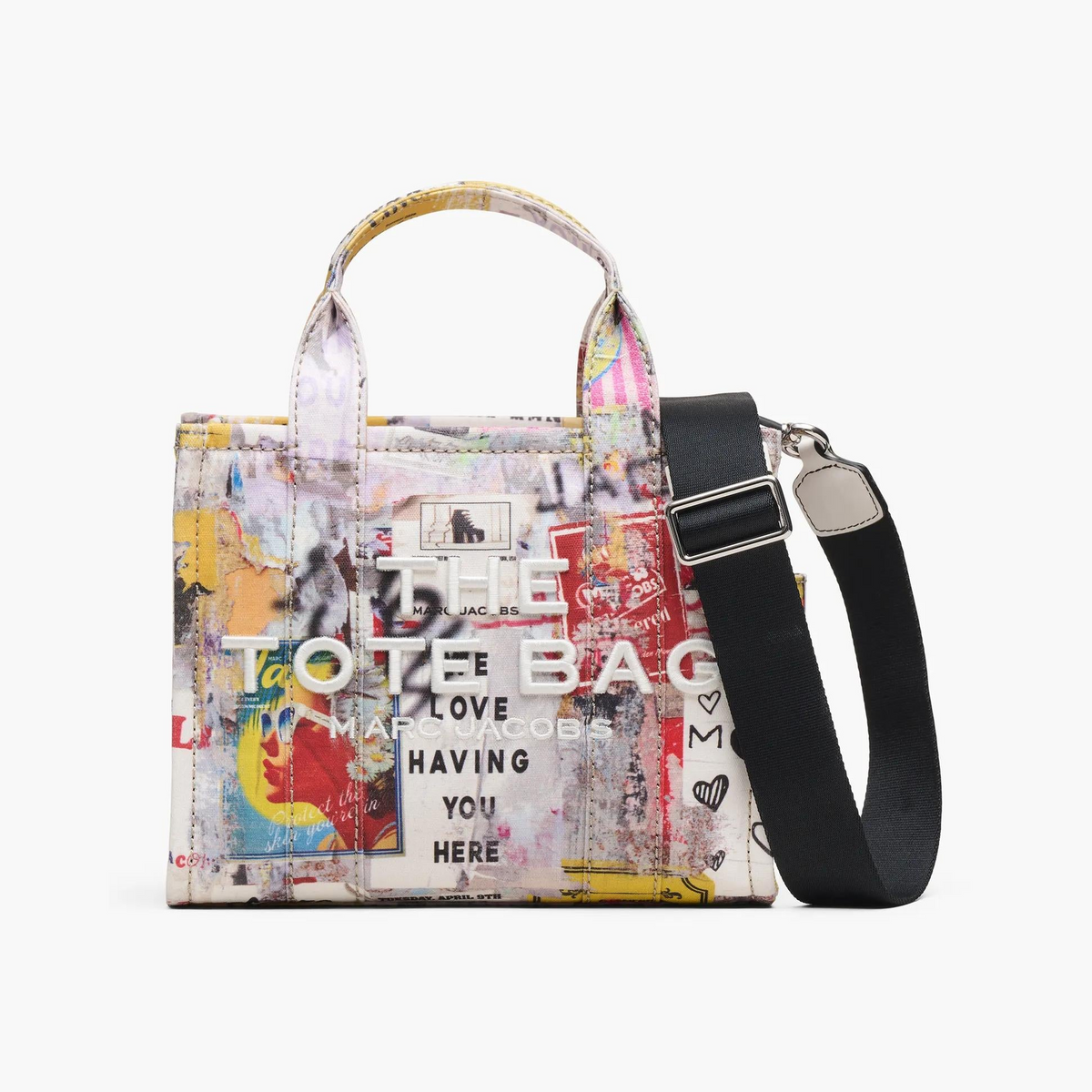 The Pop Americana Canvas Small Tote Bag