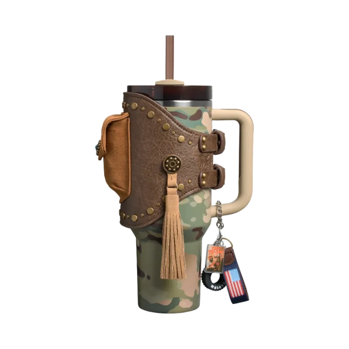 The Post Malone x Stanley Quencher H2.0 FlowState™ Tumbler with Country Belt