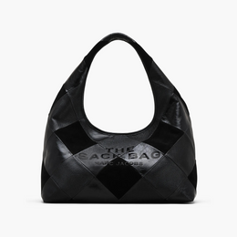 The Suede Patchwork Sack Bag