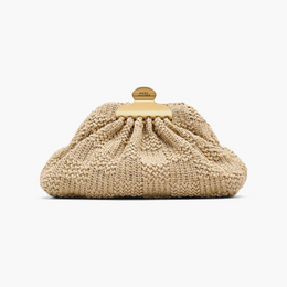 The Summer Woven Glam Small Clutch