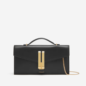 DeMellier The Vancouver Clutch black smooth