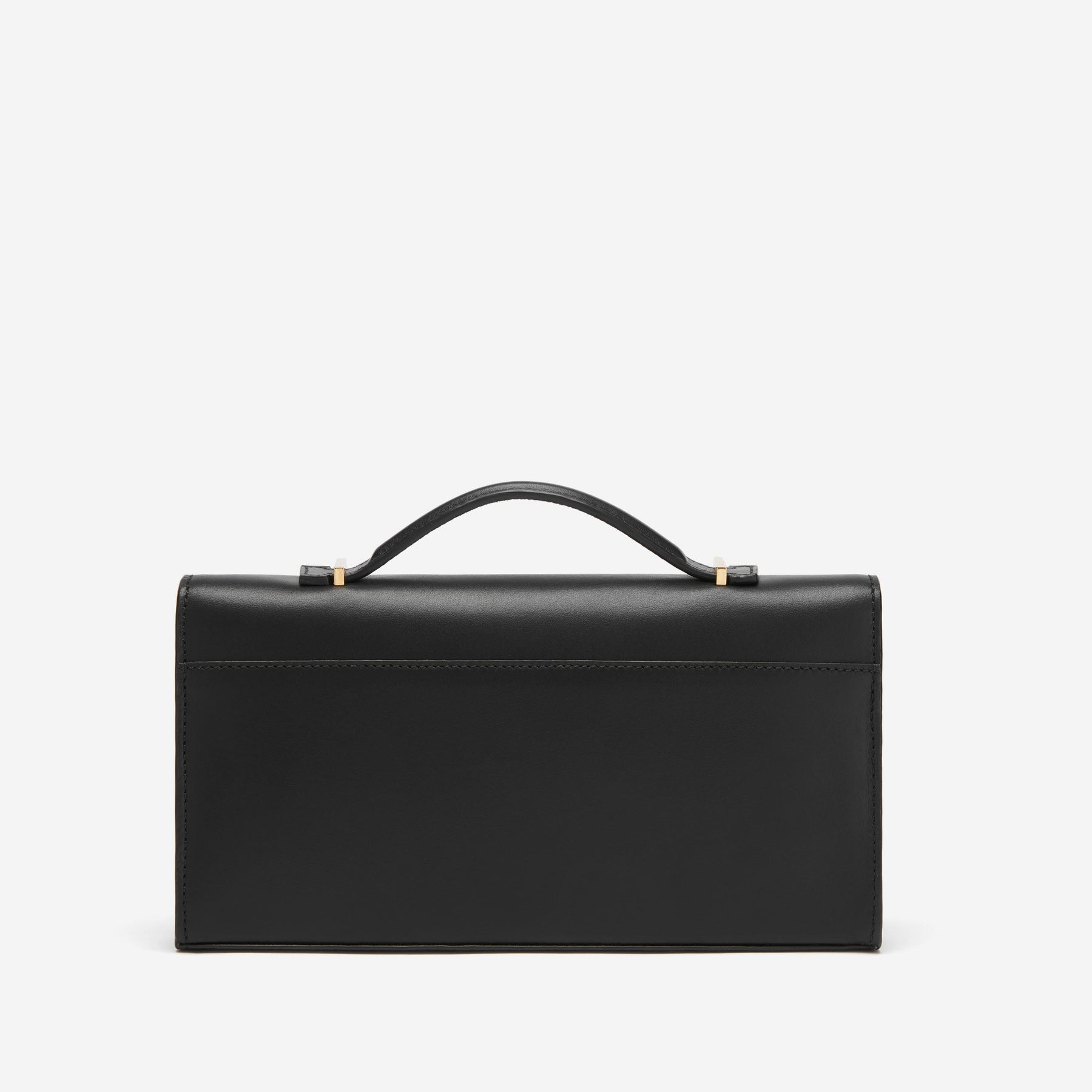 DeMellier The Vancouver Clutch black smooth