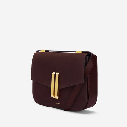 DeMellier The Vancouver burgundy suede & burgundy smooth
