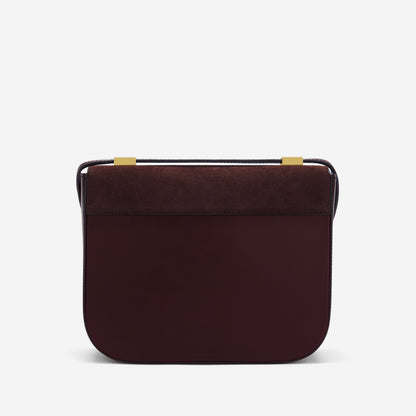 DeMellier The Vancouver burgundy suede & burgundy smooth