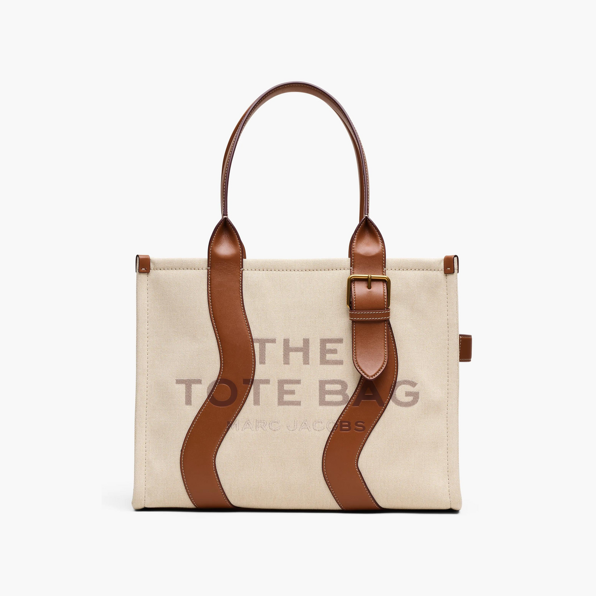 The Wavy Canvas Large Tote Bag