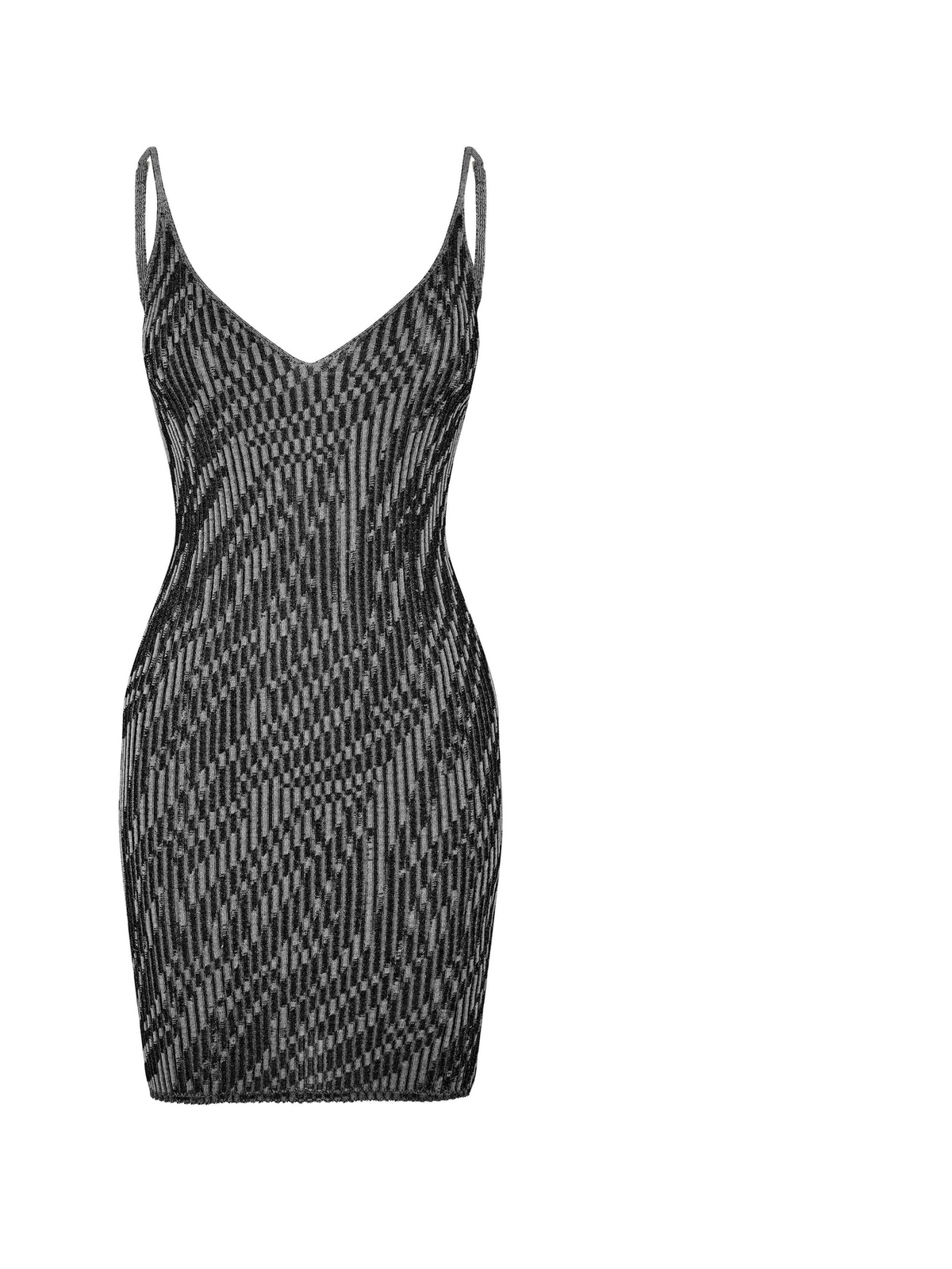 The Zebra Mini Knit Dress