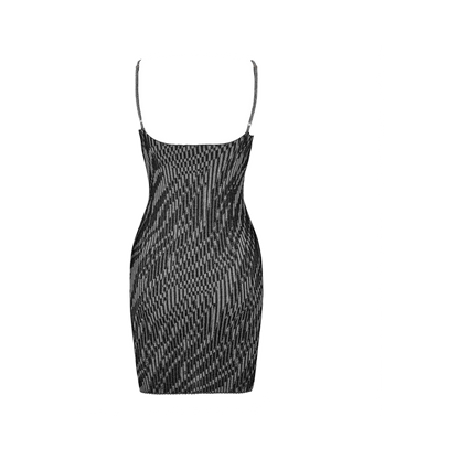 The Zebra Mini Knit Dress