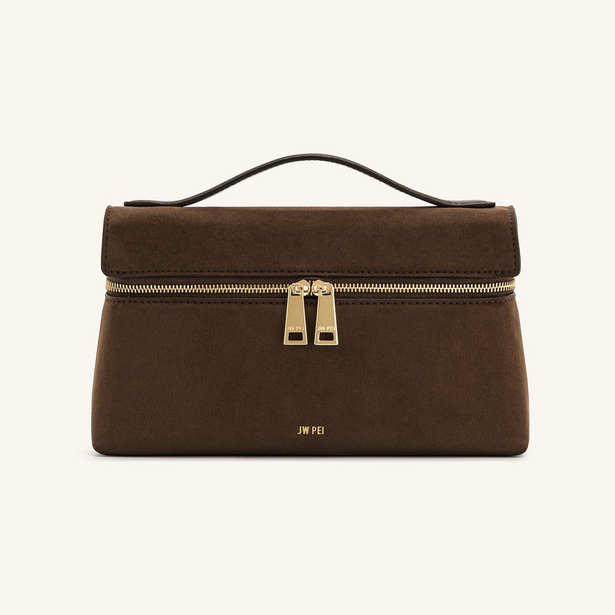 Thea Top Handle Bag - Mocha Brown