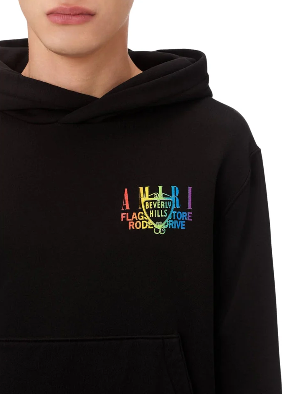 Amiri XO Beverly Hills Black Hoodie