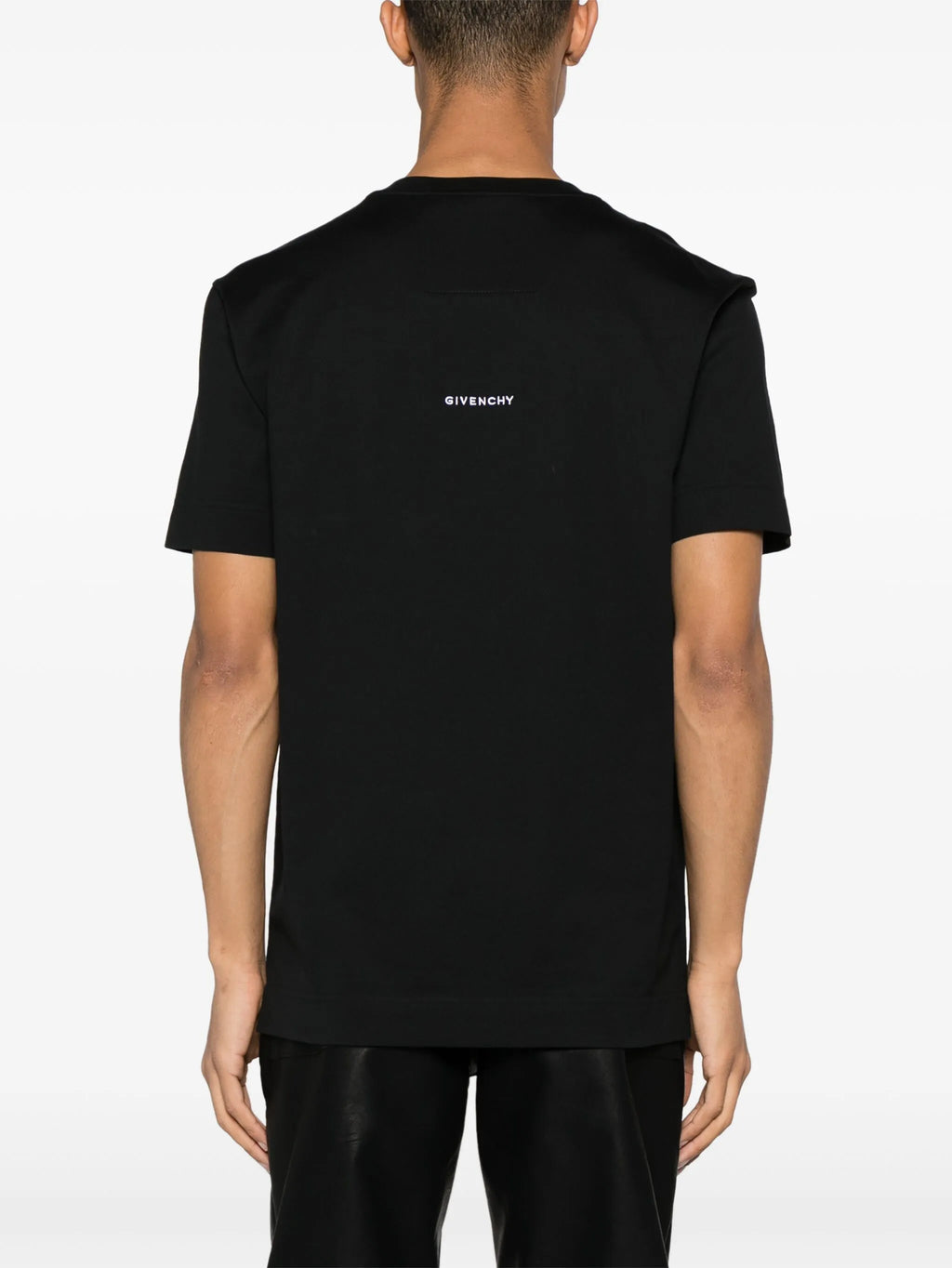 Givenchy Embroidered 4G Slim Fit T-Shirt in Black