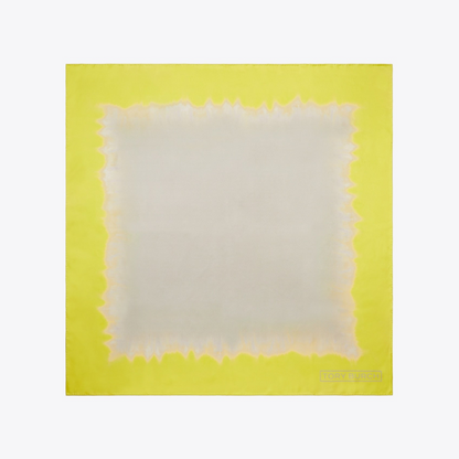 Tie-Dye Silk Square Scarf