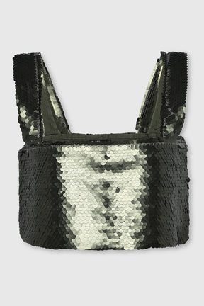 SEOUL SEQUIN CROP TOP