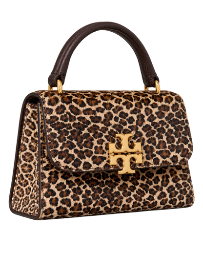 Tory Burch Britten Haircalf Mini Top Handle Bag