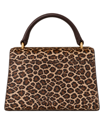 Tory Burch Britten Haircalf Mini Top Handle Bag