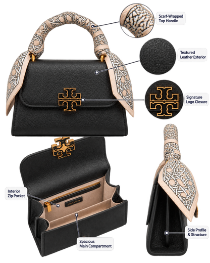 Tory Burch Britten Mini Top Handle Crossbody Bag