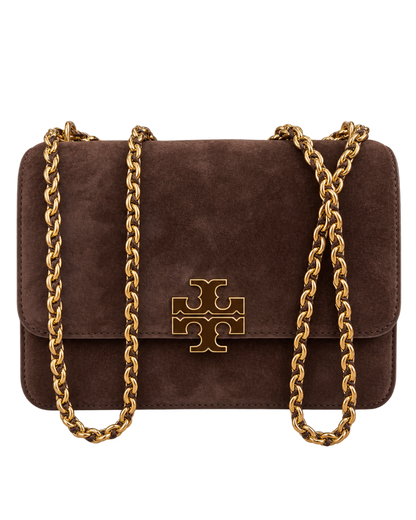 Tory Burch Britten Suede Small Shoulder Bag